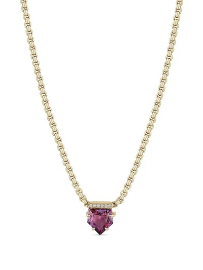 Zoë Chicco 14k Yellow Gold Sapphire Necklace