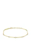 Zoë Chicco 14kt Yellow Gold Bar Diamond Bracelet In Gold