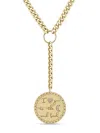 Zoë Chicco 14kt Yellow Gold Love You To The Moon & Back Diamond Necklace In Gold