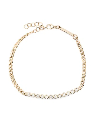 Zoë Chicco 14kt Yellow Gold Tennis Chain Bracelet