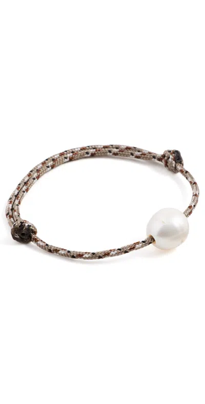 Zoë Chicco Baroque Pearl Paracord Bracelet Multi