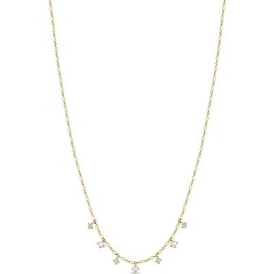 ZOË CHICCO ZOË CHICCO DIAMOND & CULTURED PEARL NECKLACE