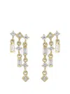 Zoë Chicco Linked Waterfall Diamond Earrings In Multi