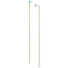 Zoë Chicco Turquoise Threader Earrings