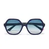Zoë De Pass Eyewear Women's Blue Dolly Navy Shimmer