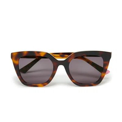 Zoë De Pass Eyewear Women's Brown Lauryn Tortoiseshell