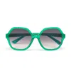 Zoë De Pass Eyewear Women's Dolly Green Glitter