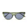 Zoë De Pass Eyewear Women's Green Amy Forest In Green