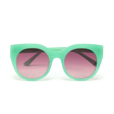Zoë De Pass Eyewear Women's Green Lily Spring