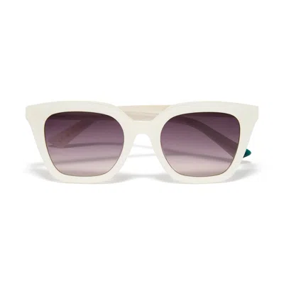 Zoë De Pass Eyewear Women's Lauryn Pearl White In Neutral