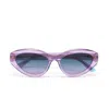 Zoë De Pass Eyewear Women's Pink / Purple Billie Amethyst In Pink/purple