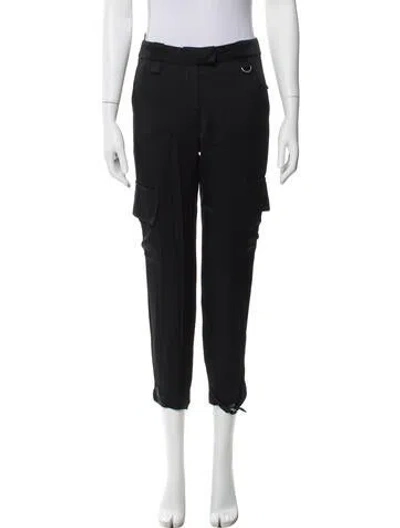 Pre-owned Zoë Jordan Skinny Leg Pants In Black