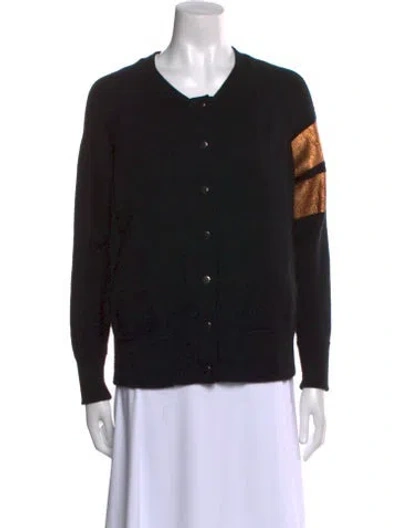 Pre-owned Zoë Jordan Wool Sweater In Black