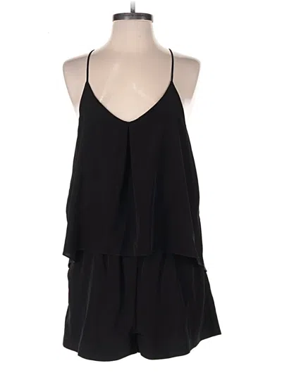 Pre-owned Zoa Romper In Black