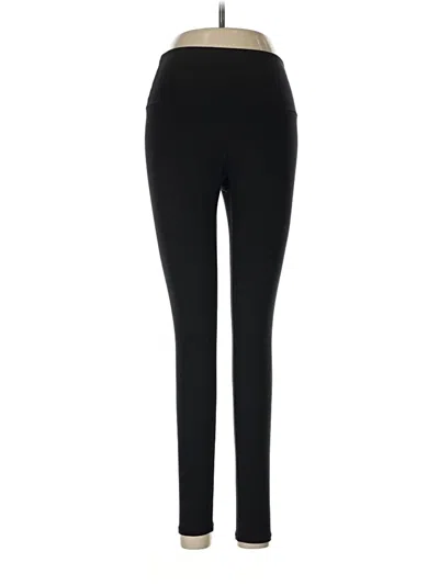 Pre-owned Zobha Active Pants In Black