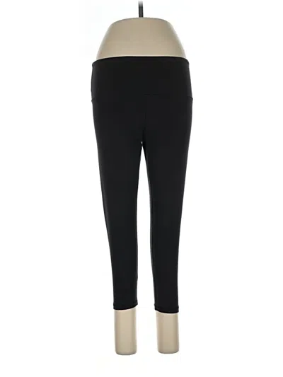 Pre-owned Zobha Active Pants In Black