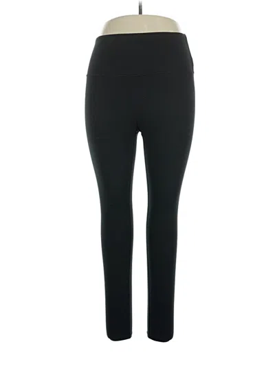 Pre-owned Zobha Active Pants In Black