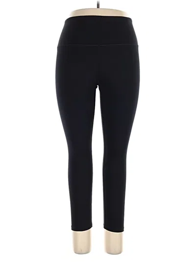 Pre-owned Zobha Active Pants In Black