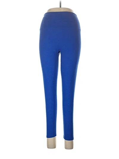 Pre-owned Zobha Active Pants In Blue