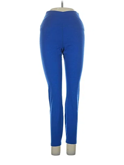 Pre-owned Zobha Active Pants In Blue