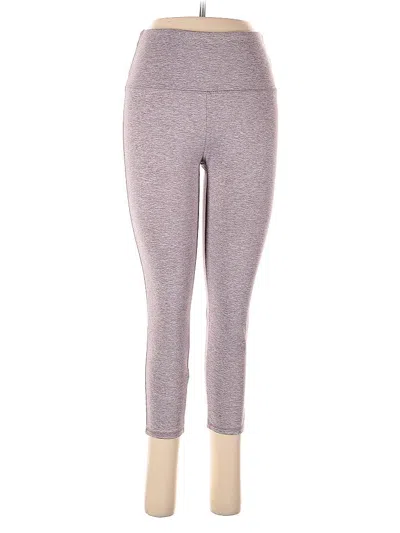 Pre-owned Zobha Active Pants In Gray