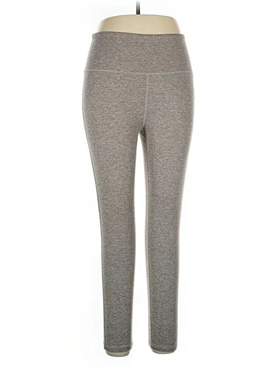 Pre-owned Zobha Active Pants In Gray