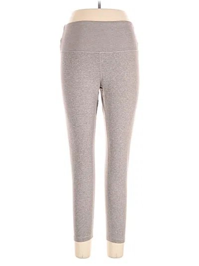 Pre-owned Zobha Active Pants In Gray