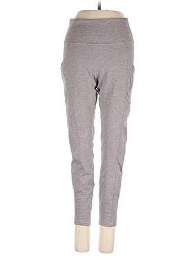 Pre-owned Zobha Active Pants In Gray