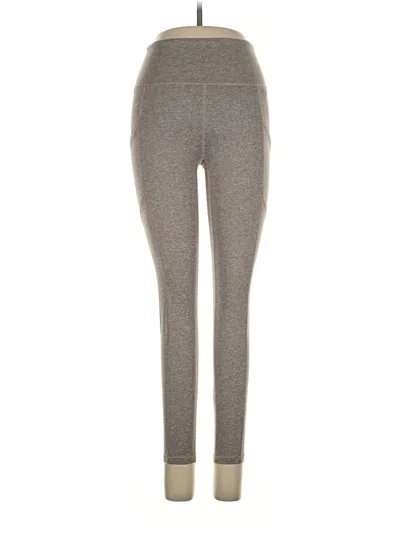 Pre-owned Zobha Active Pants In Gray