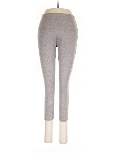 Pre-owned Zobha Active Pants In Gray