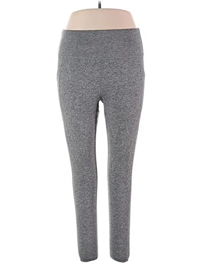 Pre-owned Zobha Active Pants In Gray