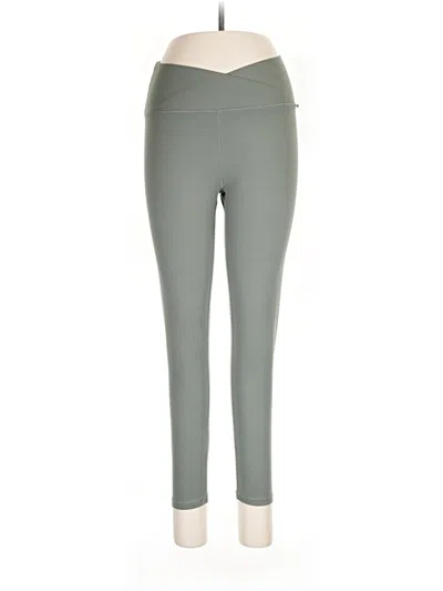 Pre-owned Zobha Active Pants In Green