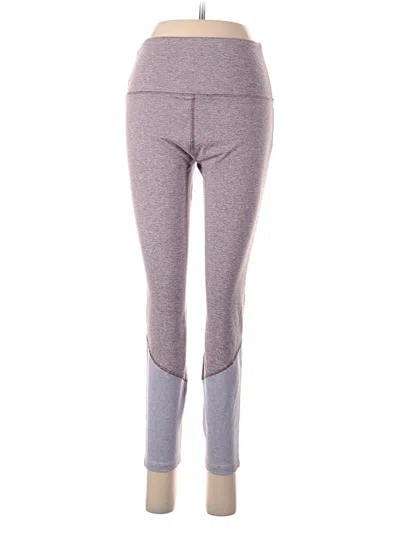Pre-owned Zobha Active Pants In Purple
