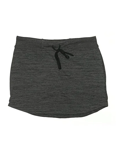 Pre-owned Zobha Active Skort In Gray