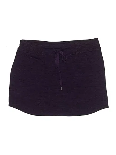 Pre-owned Zobha Active Skort In Purple