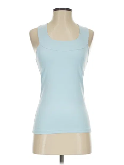 Pre-owned Zobha Active Tank Top In Blue