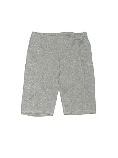 Pre-owned Zobha Athletic Shorts In Gray