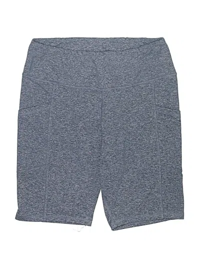 Pre-owned Zobha Athletic Shorts In Gray