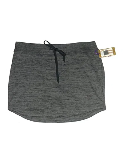 Pre-owned Zobha Casual Skirt In Gray