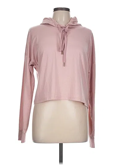 Pre-owned Zobha Long Sleeve Top Pink Cowl Neck Tops
