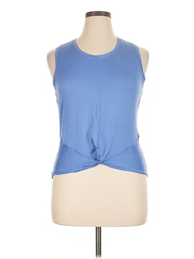 Pre-owned Zobha Sleeveless T-shirt In Blue