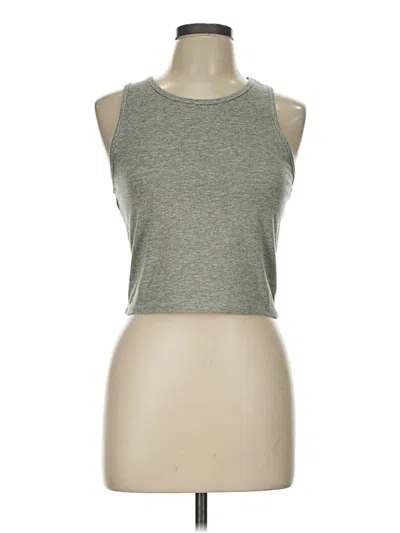 Pre-owned Zobha Sleeveless T-shirt In Gray