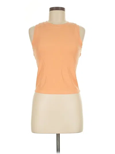 Pre-owned Zobha Sleeveless T-shirt In Orange