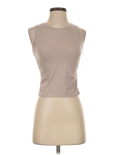 Pre-owned Zobha Sleeveless T-shirt In Tan
