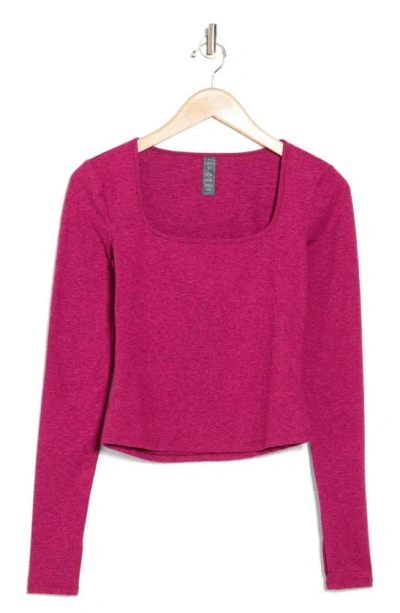 Zobha Sunny Long Sleeve Top In Pink