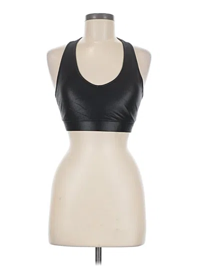 Pre-owned Zobha Tank Top Black Halter Neckline Tops