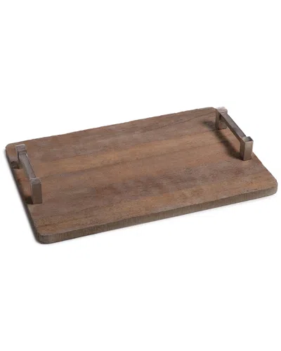 Zodax 20in Long Asval Reclaimed Wood In Gray