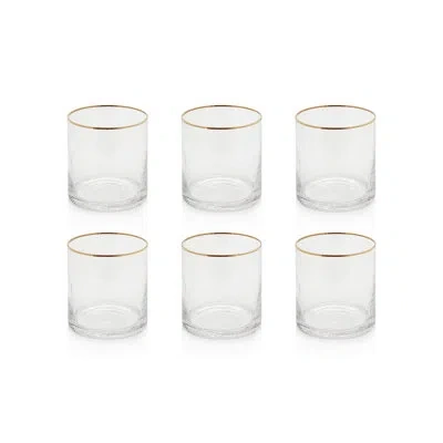 Zodax 6 Piece Glassware Set In Clear