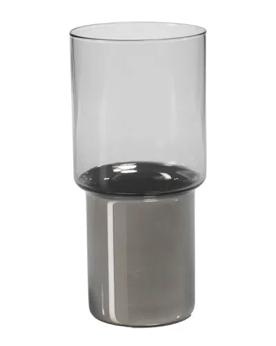 Zodax 6pc Como Highball Glass Set In Gray