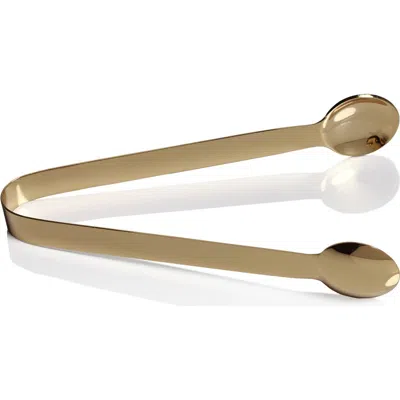 Zodax Alessia Ice Tongs In Gold